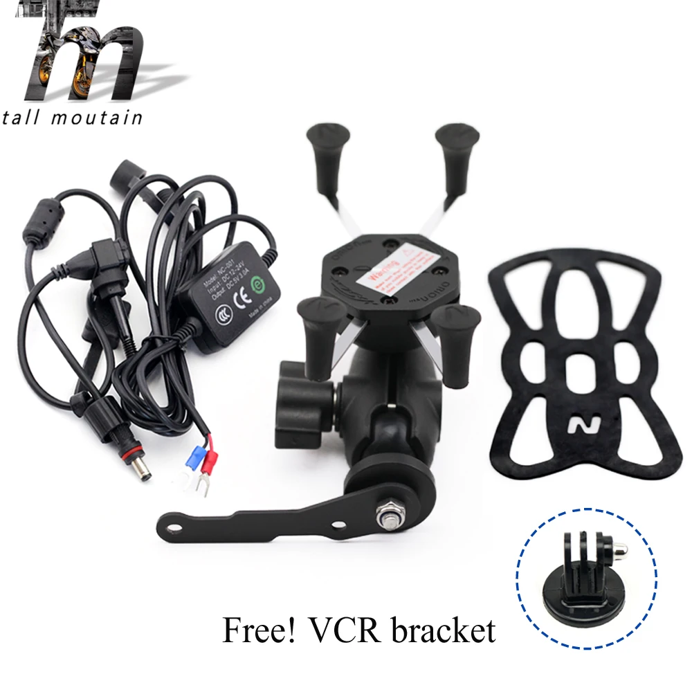 X-Grip держатель телефона USB зарядное устройство для DUCATI Diavel XDiavel скремблер Streetfighter 848/1100 мотоцикл gps навигационный кронштейн
