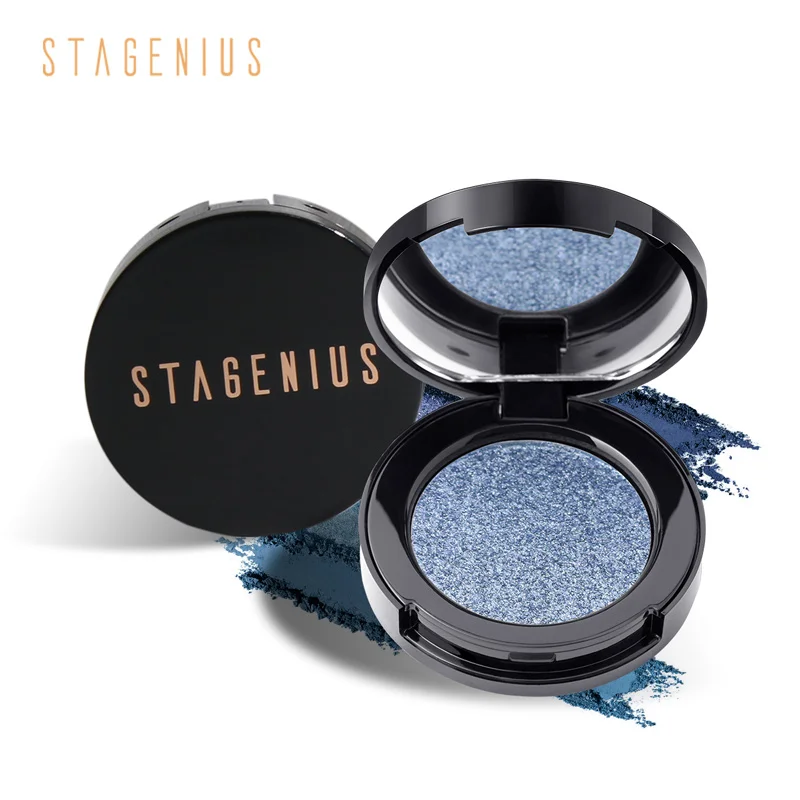 

STAGENIUS 16 Colors Shimmer Glitter Metallic Texture Mermaid Eyeshadow Jelly Gel Face Highlighter Cream High Light Liquid Makeup