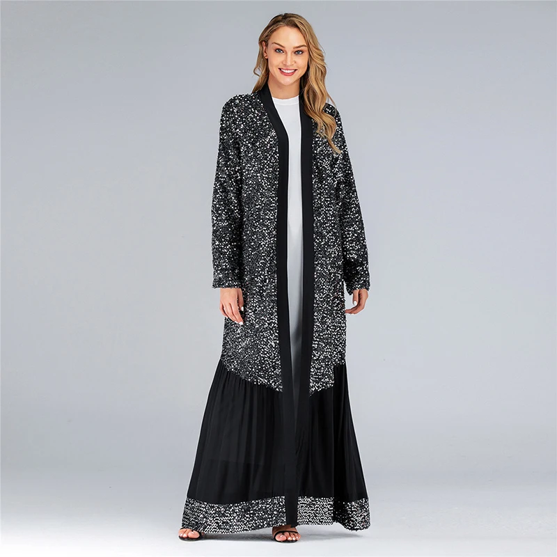 Abaya Robe Soiree Dubai Muslim Hijab Turkish Dress