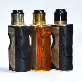 

VERTEX MECH Mod Electronic Cigarettes Mechanical BOX mods fit 2pcs 18650 battery slicone 510 VS hellfire V6 enneqiadro vape mods