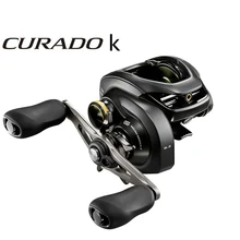 Shimano CURADO K الشخصي بكرة 200 201 200HG 201HG 200XG 201XG 6.2 7.4 8.5 نسبة التروس اليسار/اليمين اليد المالحة بكرة صب الطعم(China)