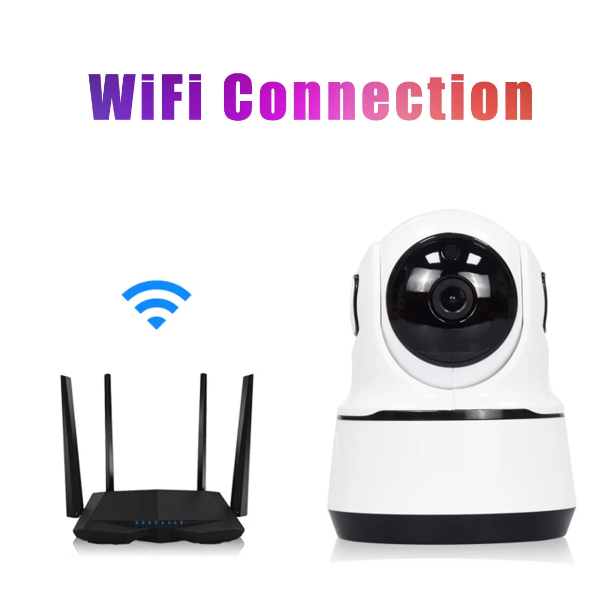 1080P домашняя IP камера безопасности PTZ WiFi камера SIM карта беспроводная Wi-Fi CCTV камера наблюдения ИК ночного видения детский монитор