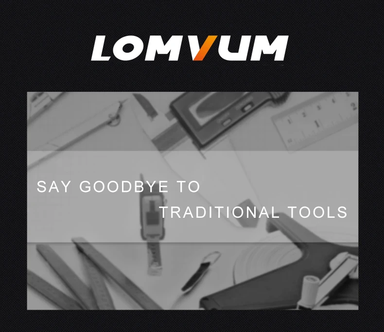 LOMVUM 100 м Новинка USB зарядка электронный уровень 40 м Лазерные дальномеры цифровой лазерный дальномер расчет дальномер