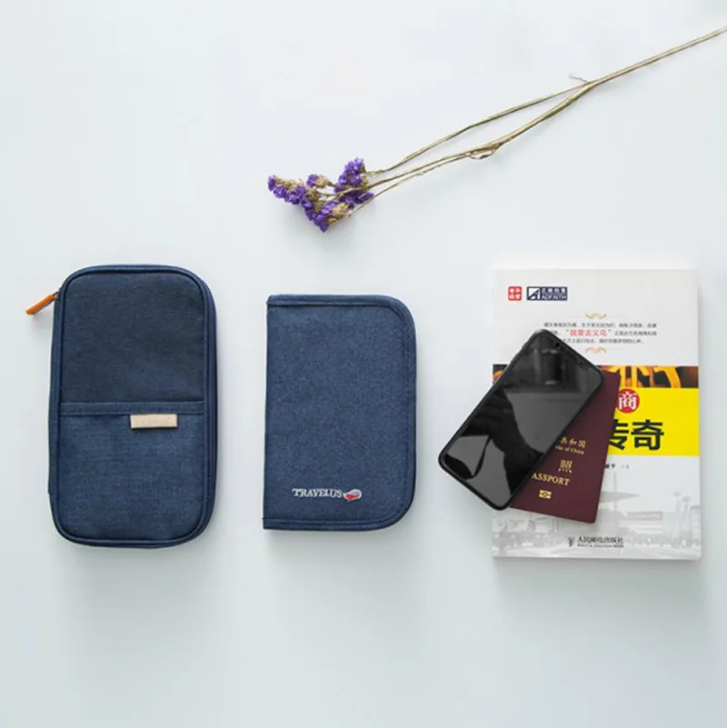 

Creative-Passport Bag Multi-functional Document Bag Passport Holder Camouflage Document Package Storgage Bag Ticket Holder Prote