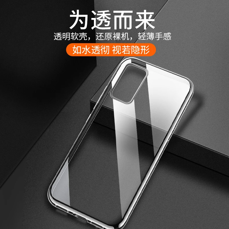 Ультратонкий Прозрачный мягкий ТПУ чехол для Huawei Honor 20 Pro тонкая защитная задняя