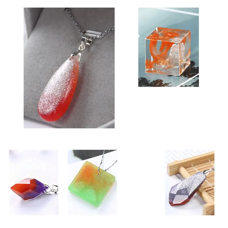 

1 Set Cosmetic Grade Pearlescent Mica Powder Epoxy Resin DIY Dye Pearl Pigment