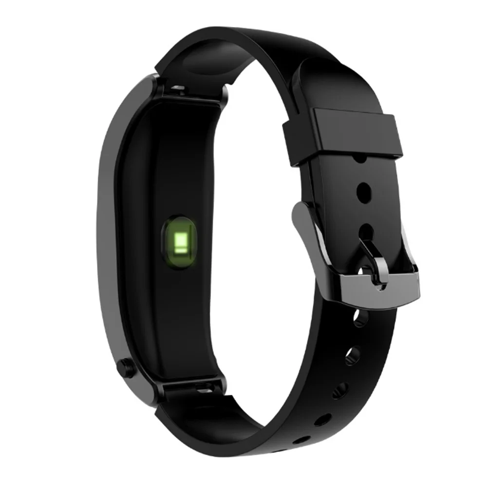 Спортивные наушники KR04 с пульсометром Bluetooth 4,0 для Iphone Xiaomi huawei смарт-браслет на Android IOS