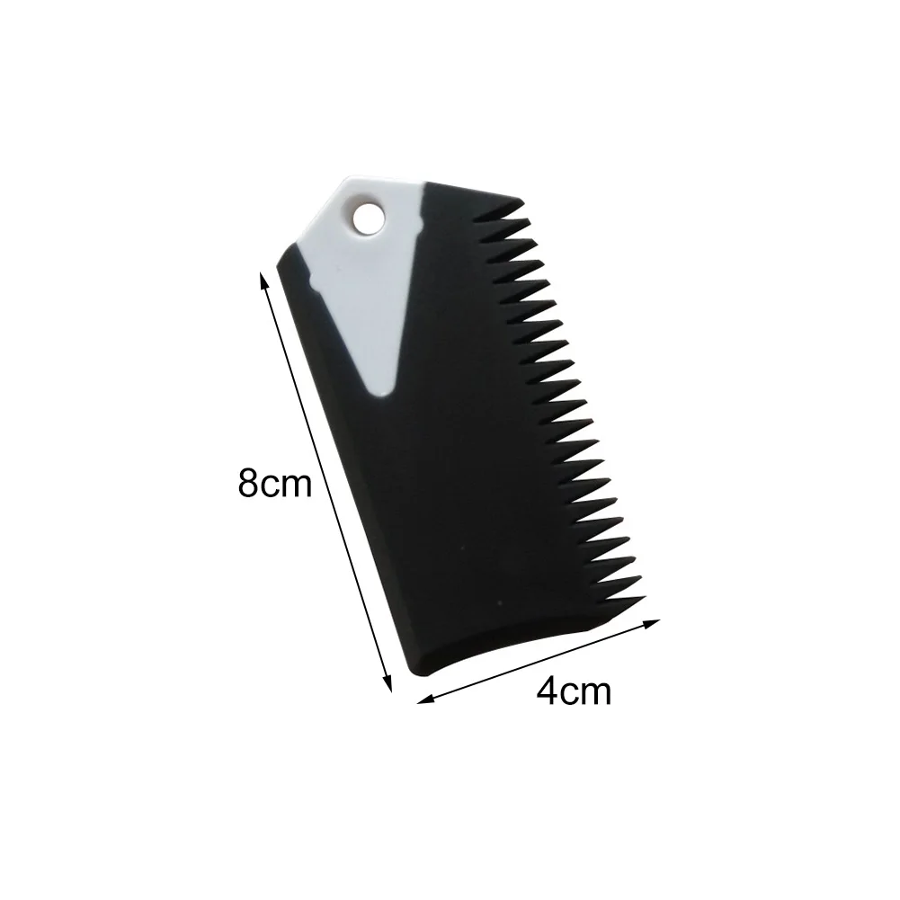 With Fin Key Lightweight Tool Wax Comb Surfboard Black Cleaning Remover Portable Plastic Effective Quickly Surfing Accessories