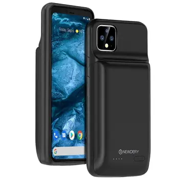 

NEWDERY Battery Case for Google Pixel 4 XL 10000 mAh Portable Protective Charging Case Backup Charger Case for Pixel 4XL