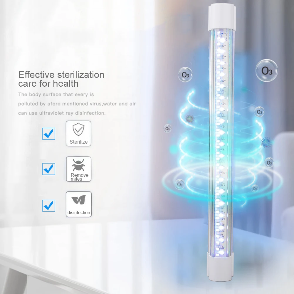 

Multifunctional USB Ultraviolet UV Sterilizer Light Emergency Light Rechargeable Disinfection Bactericidal Lamp Mites Lights
