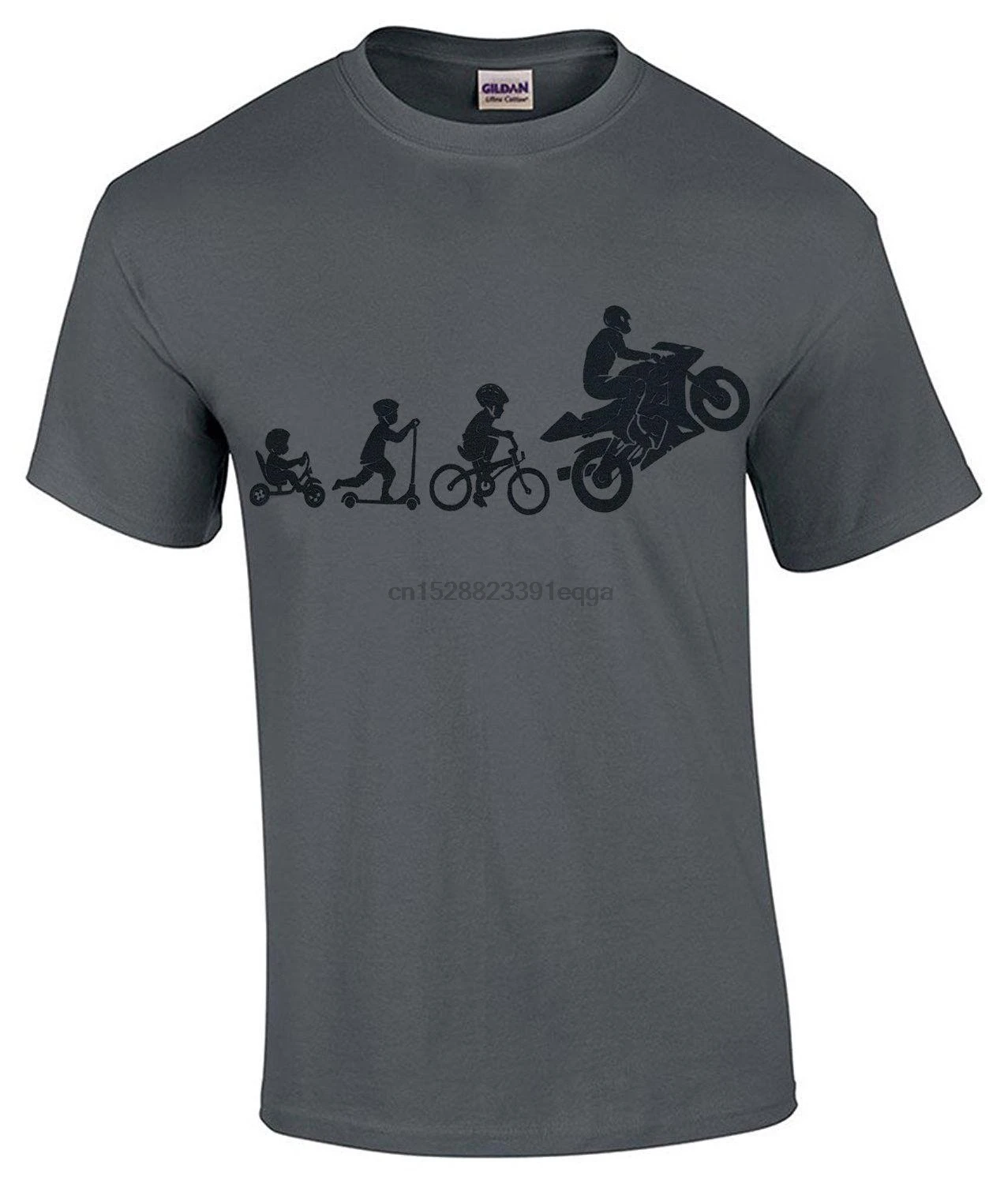 motorcycle evolution t shirt