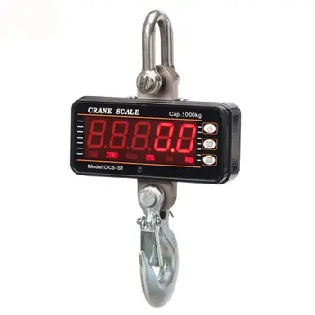 

1000kg/2000lb Hanging Scale Digital Industrial Heavy Duty Crane Scale Smart High Accuracy Electronic