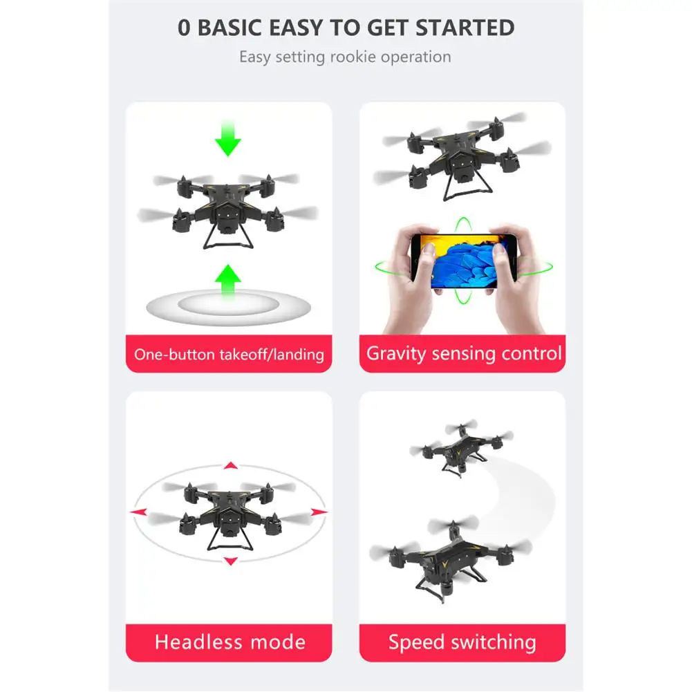 Дрон gps KY601G 4k Дрон HD 5G wifi FPV Дрон полёт 20 минут Квадрокоптер дистанционное управление расстояние 2 км Дрон камера