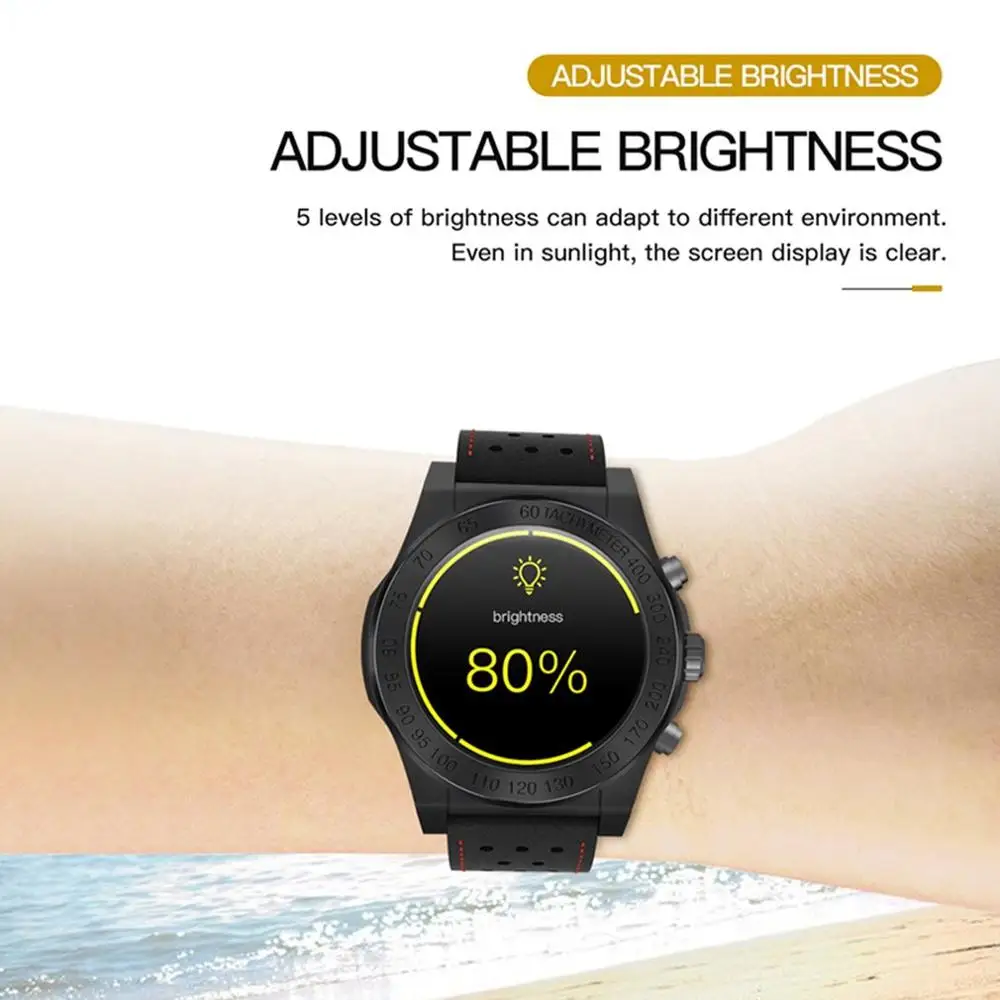 Спортивные Смарт-часы Android IOS Bluetooth Smartwatch монитор сердечного ритма водонепроницаемые часы