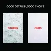 100/200/300Pcs Nail Wipe Cotton Pads Gel Nail Polish Acrylic Remover Lint Free Cotton Nail Wipes 5