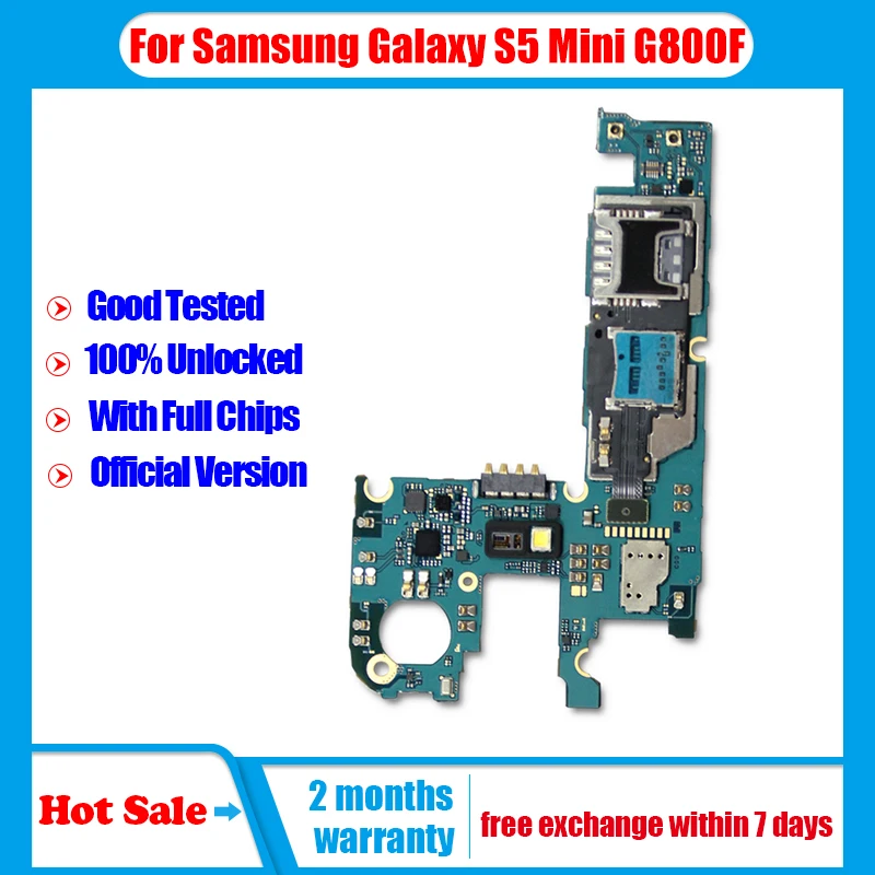 Материнская плата LISFG 16 ГБ для Samsung Galaxy S5 Mini G800F G800F|Антенны мобильных телефонов| |