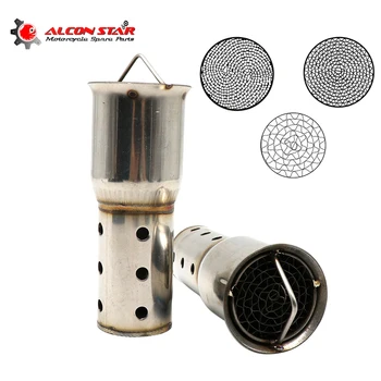 

Alconstar Motorcycle Exhaust Pipe Catalyst DB Killer Muffler Escapes for AK SC Arustin GP Yoshimura Exhaust Muffler