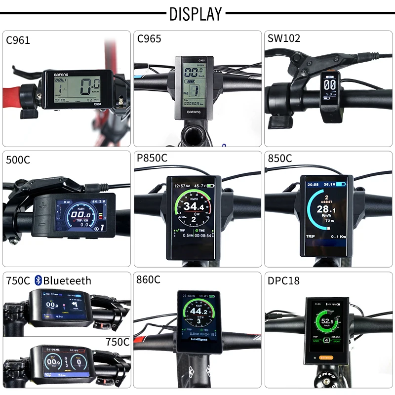 Cheap Electric Bike TFT Display DPC18 850C 500C SW102 C965 C961 750C Bluetooth for BAFANG BBS Mid Drive Motor Bicycle ebike Computer 0 Cheap Electric Bike TFT Display DPC18 850C 500C SW102 C965 C961 750C Bluetooth for BAFANG BBS Mid Drive Motor Bicycle ebike Computer 0