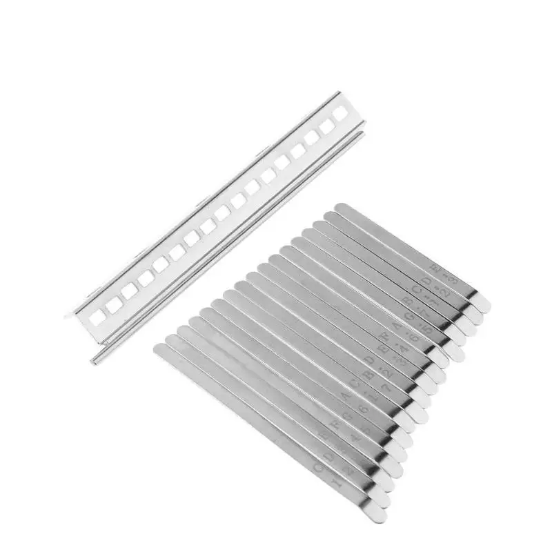 17 ключей Kalimba аксессуары DIY ключи+ мост+ Тюнинг Комплект молотков большой палец аксессуары для фортепиано музыкальный инструмент Часть Аксессуары