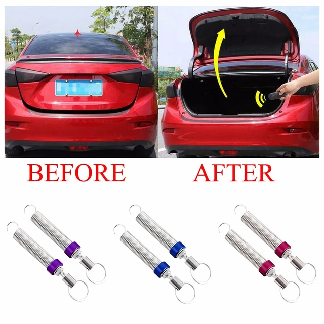 GSKMOTOR Car Adjustable Automatic Auto Car Trunk Boot Lid Lifting Spring  Remote Open Device Auxiliary spring(2pcs Vehicle Accessories)