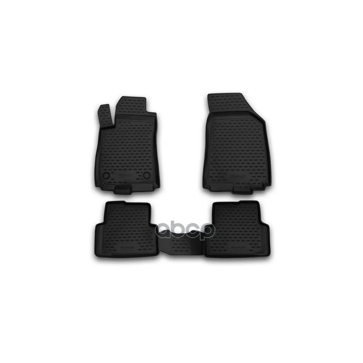 Коврики В Салон Citroen C4, 2011- 4 Шт.(Полиуретан) ELEMENT арт. CARCRN10035h