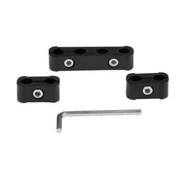 

Car modification three-pack spark plug line separator fixed sleeve ignition wire fixed four-hole clamp