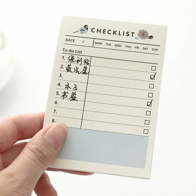 60Sheets Creative Desktop Plan Book Notepad Sticky Note Tearable Notes Book Schedule Note Paper 60Sheets Creative Desktop Plan Book Notepad Sticky Note Tearable Notes Book Schedule Note Paper