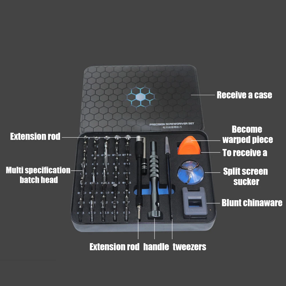 Набор отверток 55 в 1 без гвоздей, Набор отверток для сварки, прецизионные отвертки для телефонов, ремонт компьютеров