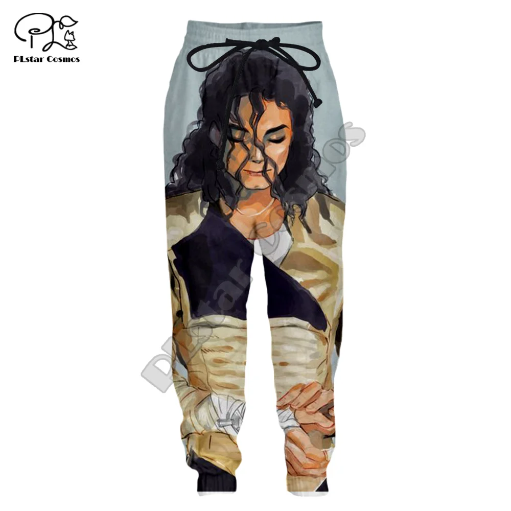 PLstar Cosmos Pop King Singer Musician Michael Jackson Streetwear Sweatpants 3DPrint  Men/Women Joggers Pants Funny Trousers A1
