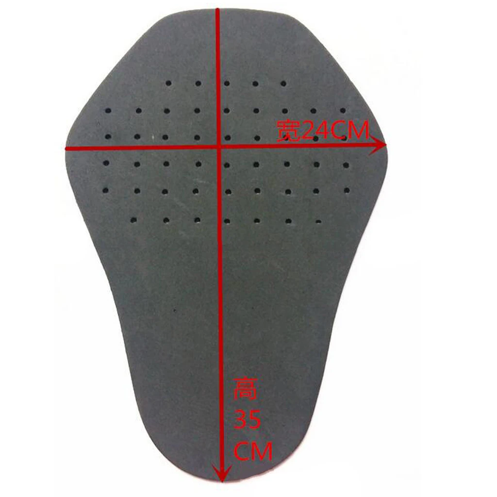 Universal Men and Women EVA Back Protector Insert Armour Pad Guard for Motorcycle Jackets