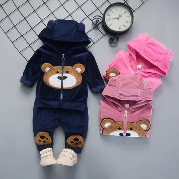 

Infant Newborn Baby Boy Clothes Leisure long sleeve Tops Pants 2Pcs Outfits spring autumn birthday Party boys girls Clothes