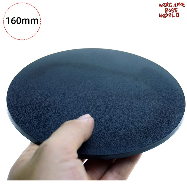 Wargame Base World -160mm Round Bases Miniature Bases 2