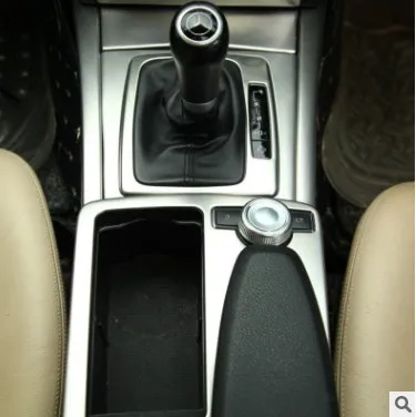 Для Mercedes Benz C Class W204 2008-2014 Автомобильный ABS Матовый Центральный держатель для