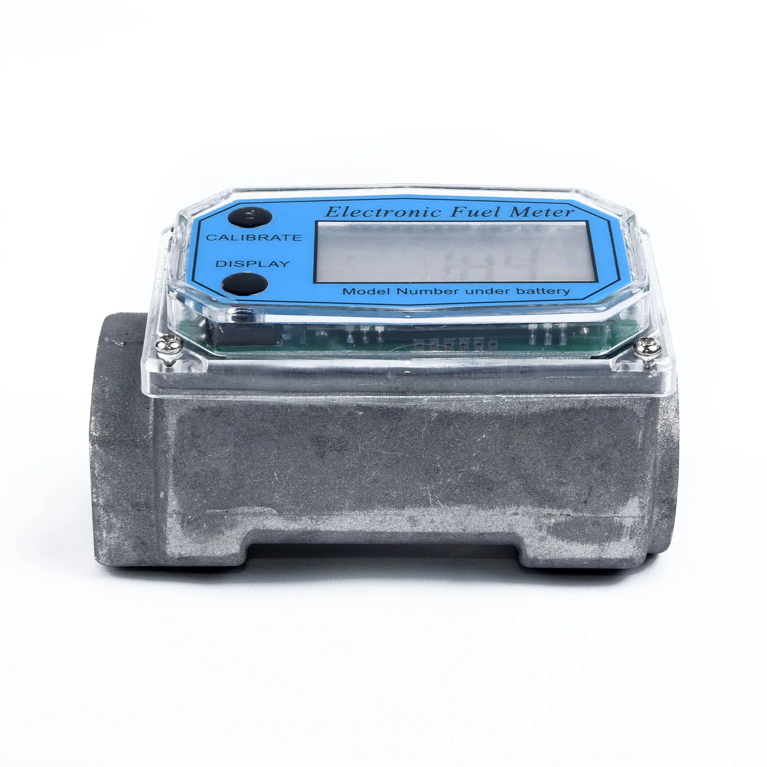 

150L/ Min Turbine Digital Diesel Fuel Meter Guage Counter For Gasoline Water