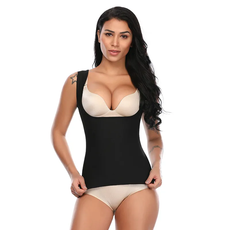 

2020 NEW Body Shaper Waist Cincher Sweat Shapewear Tummy Control Slimming Cloth Modeling Corset Promote SweaT Vest