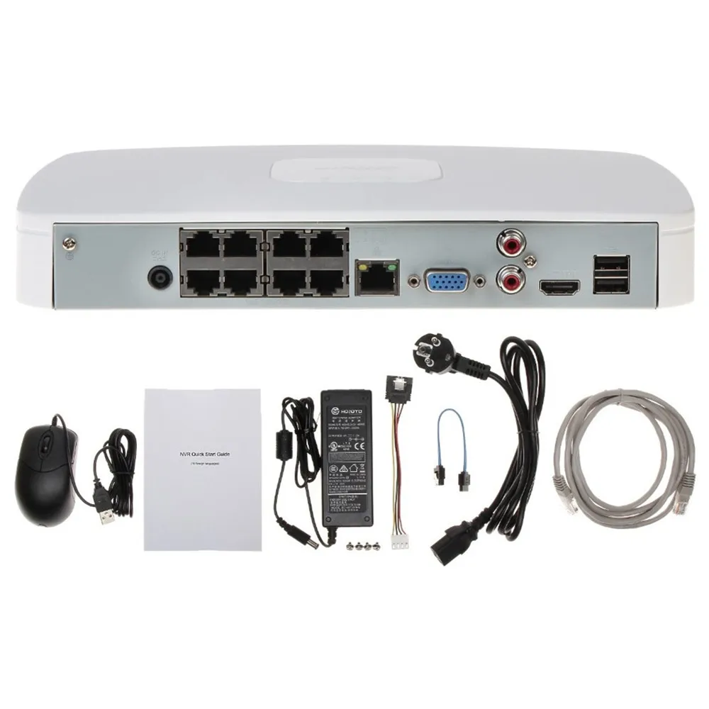 Network Video Recorder Dahua NVR4108-8P-4KS3 8CH NVR4116-8P-4KS2/L 16ch