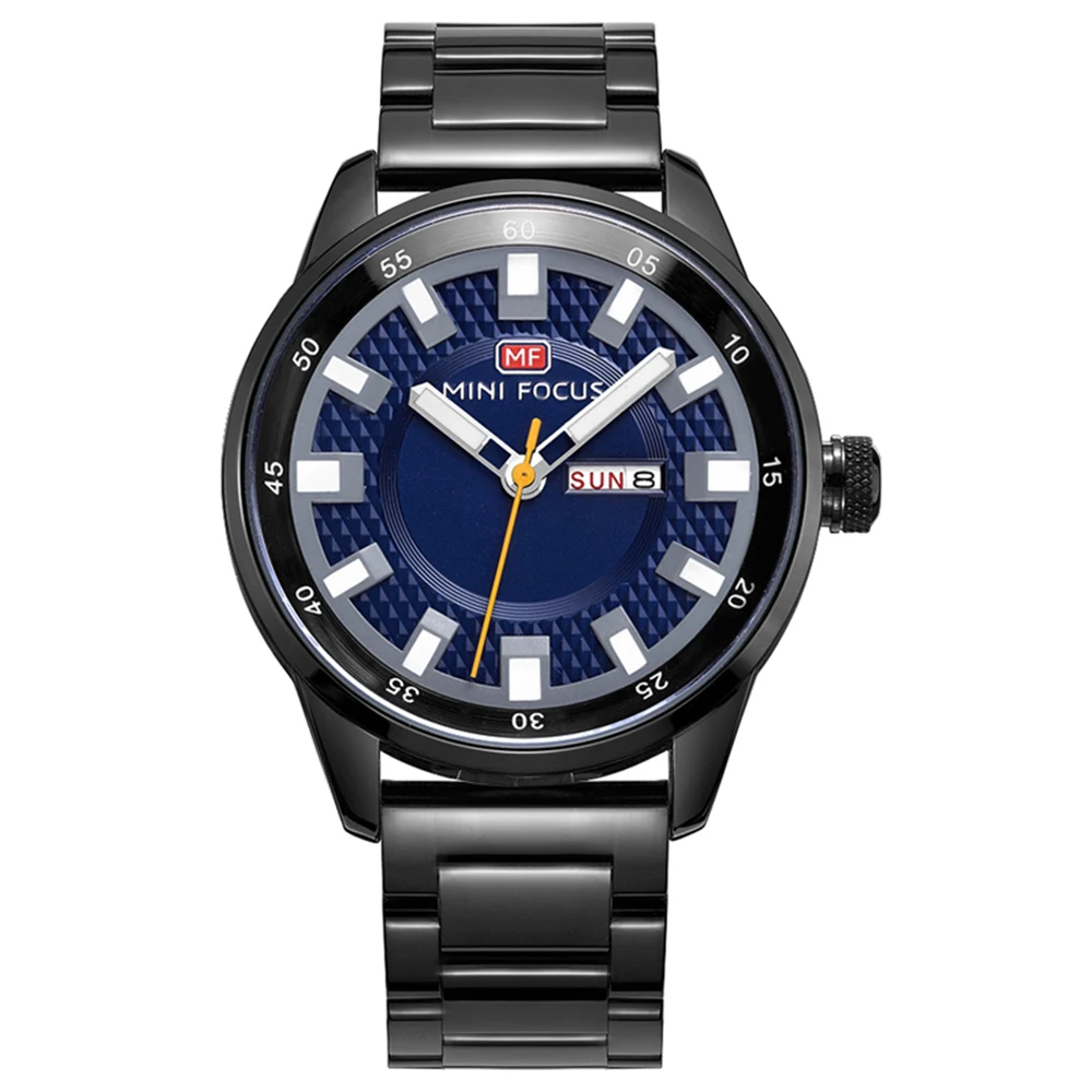 

New Brand Luxury Fashion Casual Men Watch Stainless Steel Strap Waterproof Quartz Men Watch Simple Style Watch RelogioMasculino