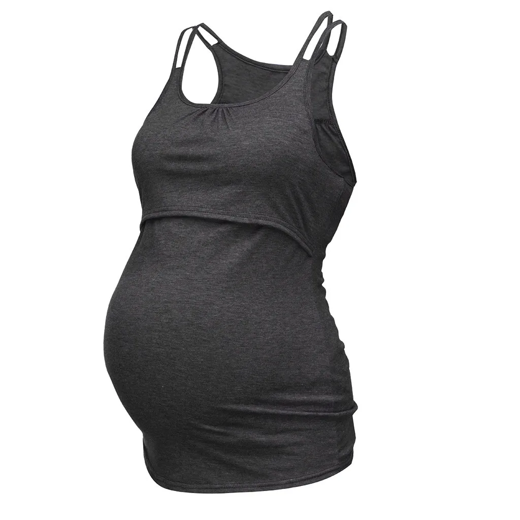 Одежда для беременных, грудное вскармливание, женские топы с короткими рукавами, однотонная одежда для грудного вскармливания, Одежда для беременных