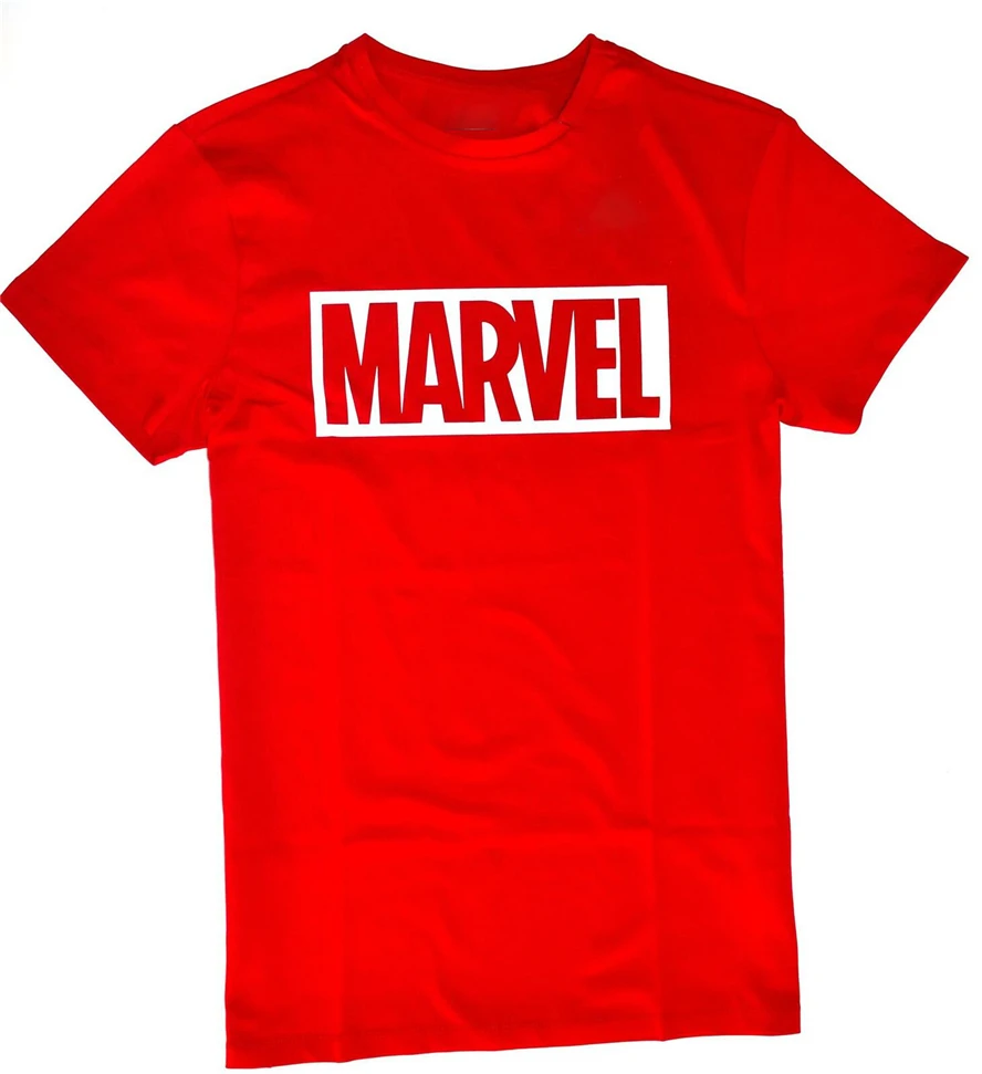 Marvel Camiseta Hombre rojo 100% algodón Reino Unido tallas M-Xxxl Gyms Fitness camiseta _ - AliExpress