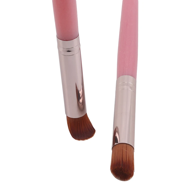 20 шт. 3 цвета кисть для бровей наклонная плоская угловая подводка глаз тени век