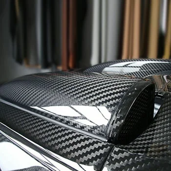 

1 pc Car Sticker Parts Car 5D Carbon Fiber Style High quality Waterproof