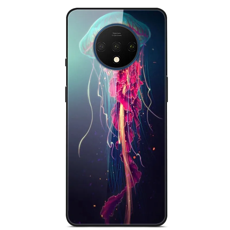 21 Чехол из закаленного стекла для Oneplus 7 T, чехол для Oneplus 7T One plus 7T 7 T, чехол для Oneplus7T - Цвет: 21