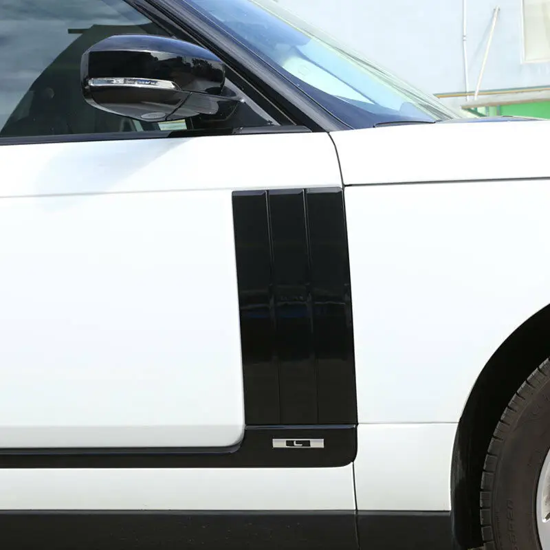 ABS глянцевый черный капот панель накладка для Land Rover Vogue LR405 2013