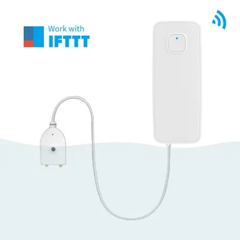 

Charging WIFI Water Leak Sensor Flood Detector Level Alarm Overflow Intelligent Life App House Remote Control