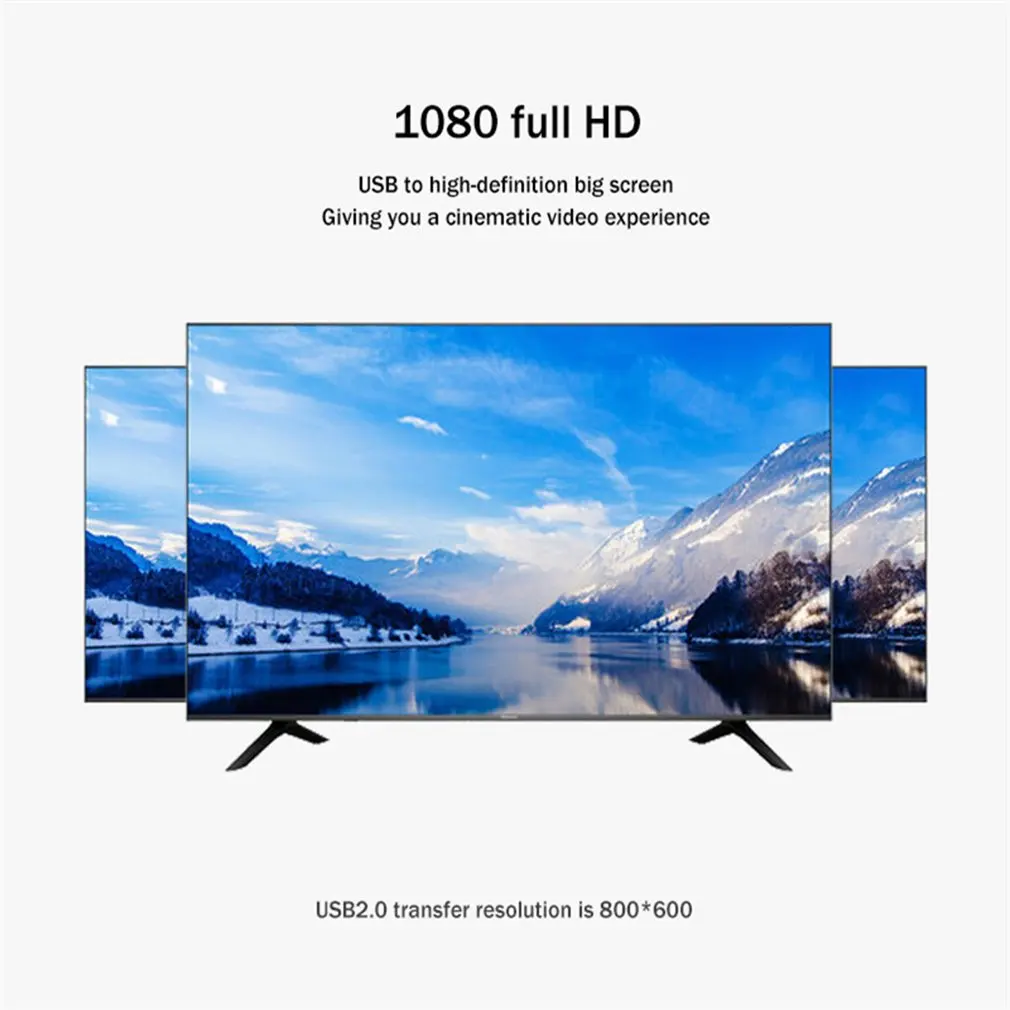 USB 3,0 к адаптер Hdmi VGA 1080P конвертер Hdmi кабель для Windows 7/8/10 HD TV USB 3,0 к адаптер Hdmi VGA