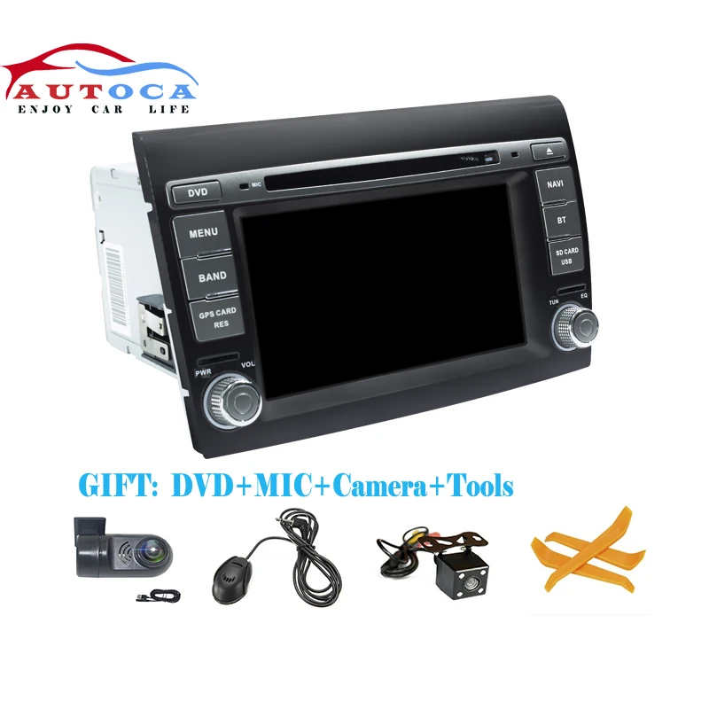  Android 9 Car GPS Stereo navigation Multimedia DVD Player Auto Radio For Fiat/Bravo 2007 2008 2009 