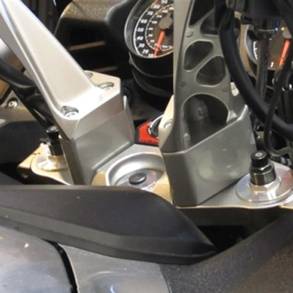 Руль мотоцикла Riser для Kawasaki Concours 1400 ABS NON-ABS 2008- 2013 2012 2011 2010 серебро