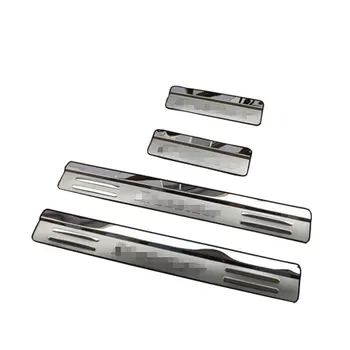 

for Honda Crosstour 2010 2014 2015 Stainless Steel Door Sill Strip Scuff Plate Car Styling Stickers Accessories 4 Pcs