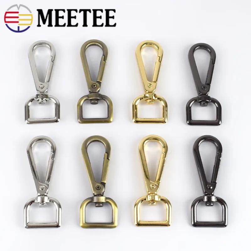 Металлический ремень Meetee 10/30/50 шт. 20 мм карабин для пряжки застежка Лобстер сделай