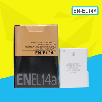 

EN-EL14A ENEL14 EN EL14A 1230mAh Camera Battery For Nikon D5500 D5300 D5200 D3200 D3300 D5100 P7800 P7700 P7100 P7000